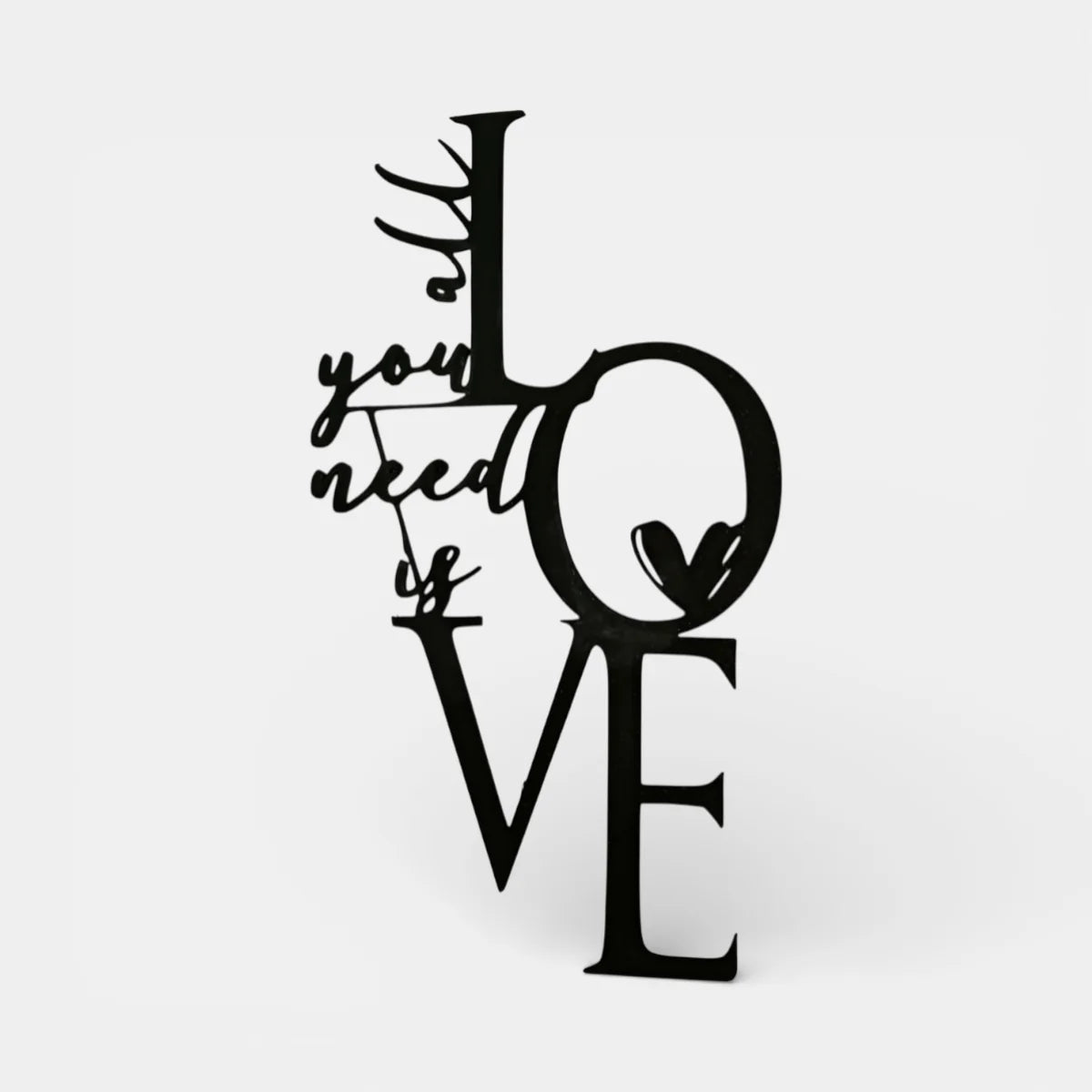 Sevgiye İhtiyaç | Dekoratif Duvar Süsü