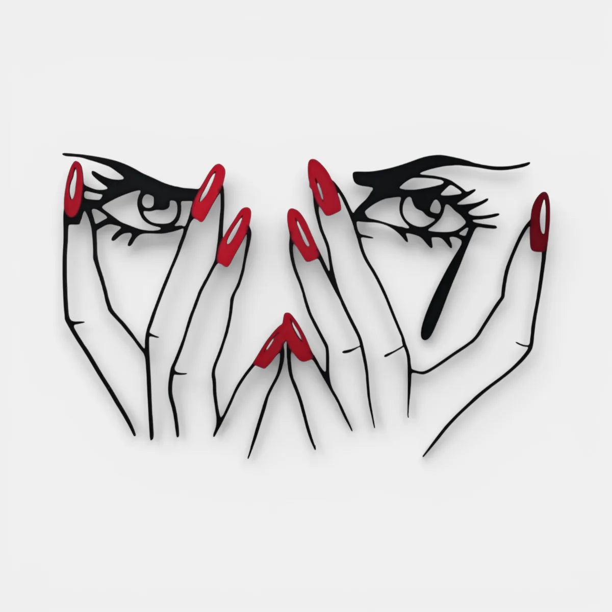 Gizemli Bakış | Dekoratif Duvar Süsü