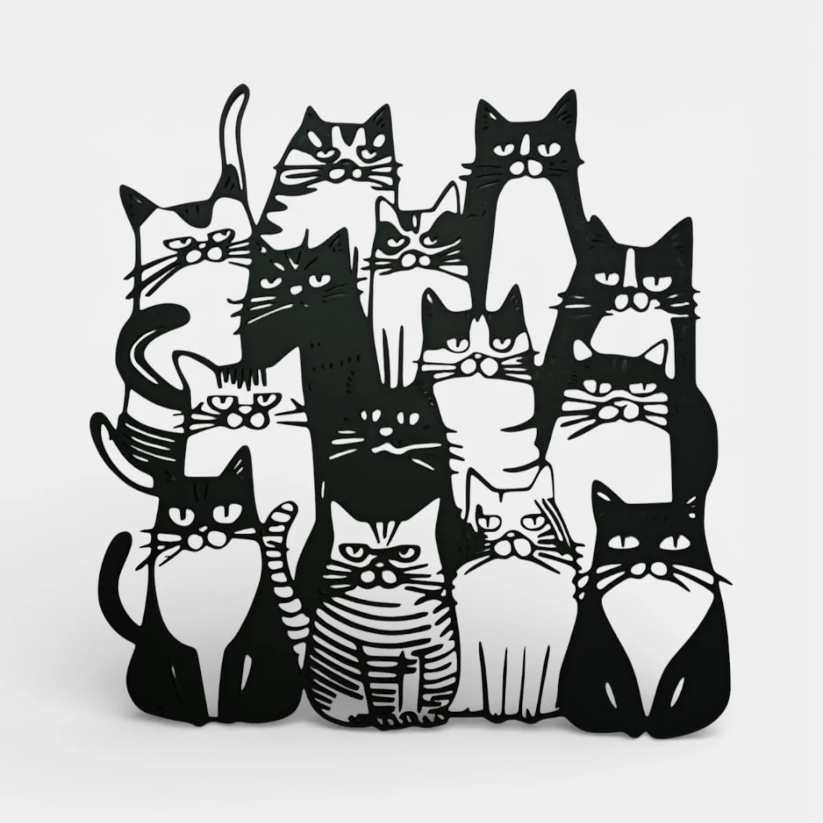 Kediler | Dekoratif Duvar Süsü