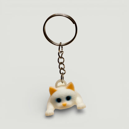 Hareketli Kedi Anahtarlık – Hareketli Gövde, Sevimli Karakter