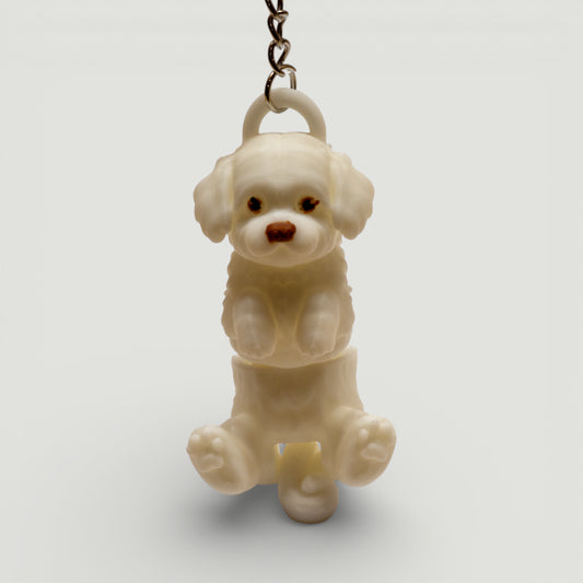 Sadık Dostum: Eklemli Hareketli Köpek Anahtarlık