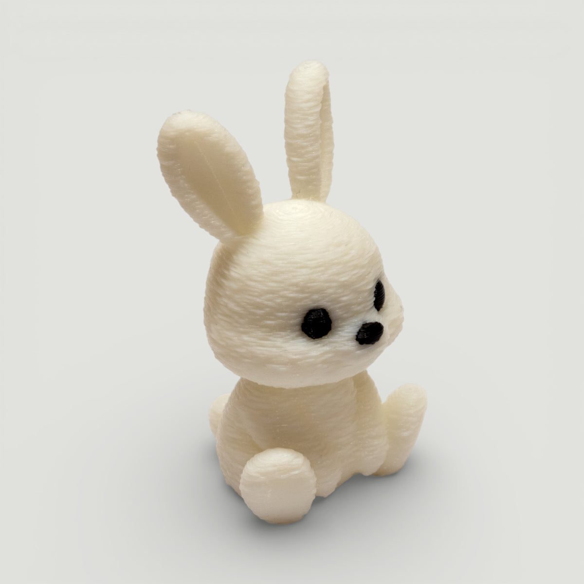 Sevimli Tavşan Figürü - 5cm Biblo ve Anahtarlık