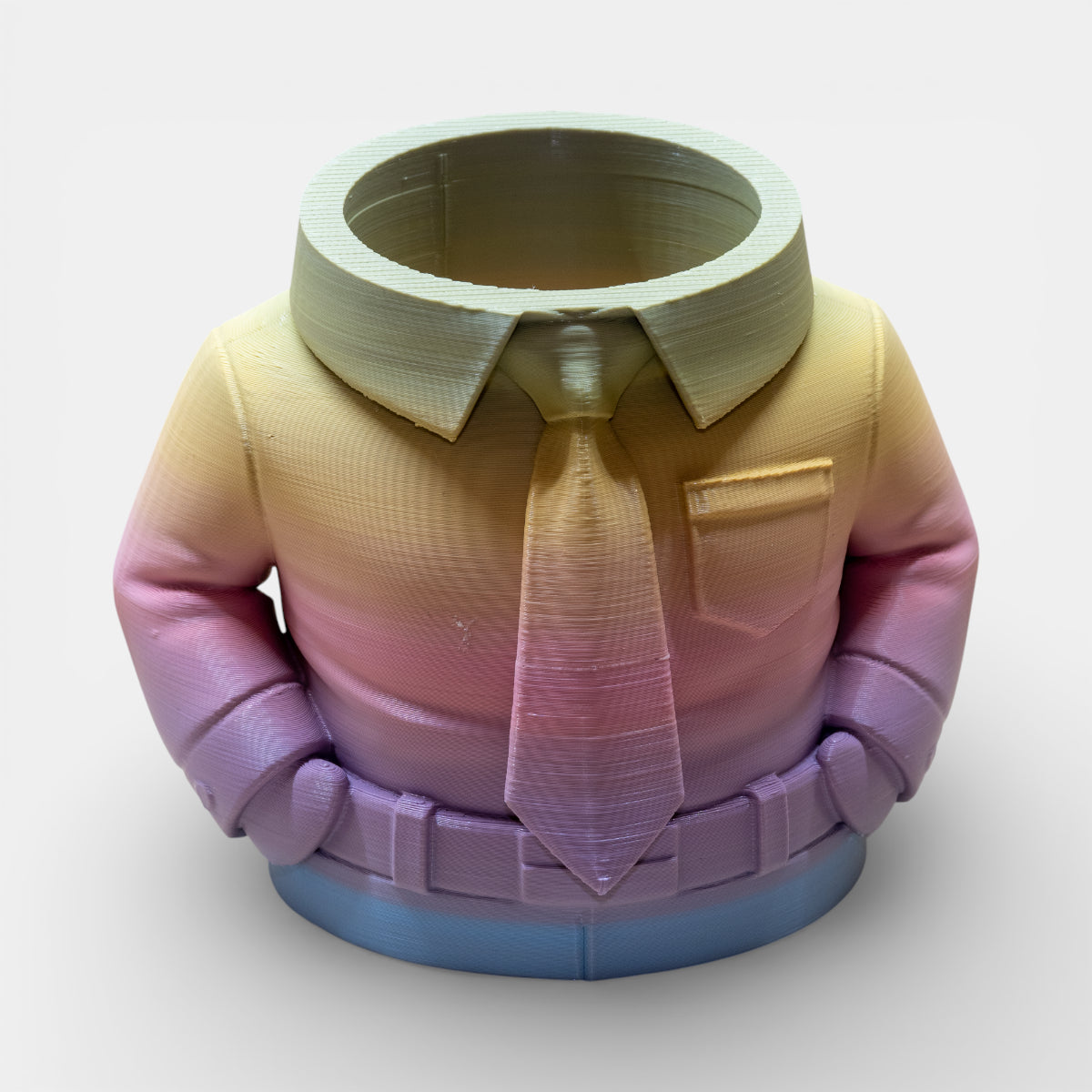 Gömlek & Kravat Tasarımlı Kalemlik | Masaüstü Organizer