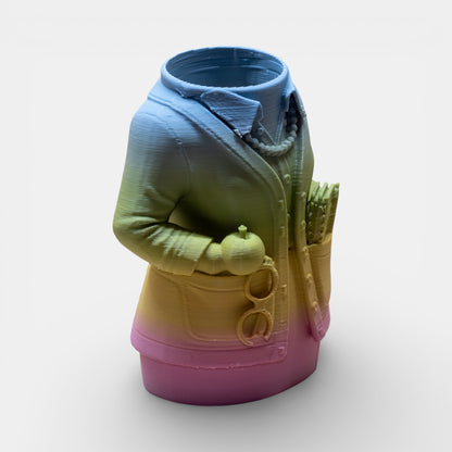 Öğretmen Figürlü Masaüstü Kalemlik | Masaüstü Organizer