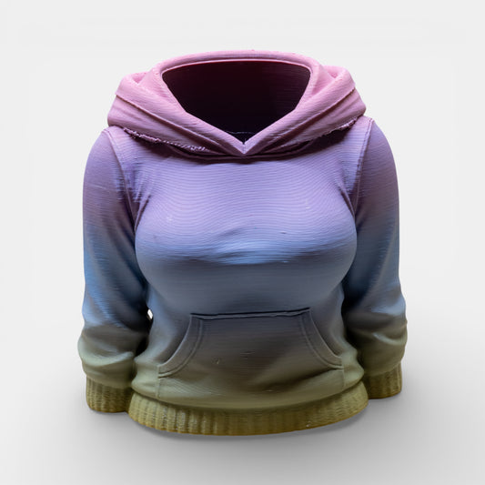 Genç Kız Figürlü Masaüstü Kalemlik | Masaüstü Organizer