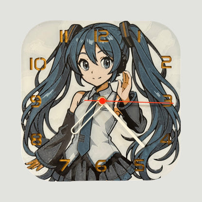 Hatsune Miku – Dekoratif Masaüstü & Duvar Saati