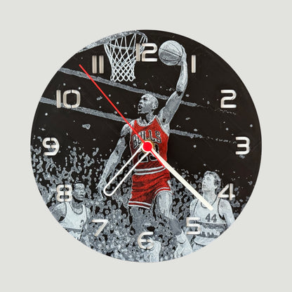 Michael Jordan – Dekoratif Masaüstü & Duvar Saati