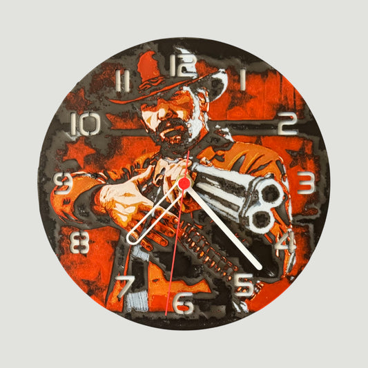 Red Dead Redemption – Dekoratif Masaüstü & Duvar Saati