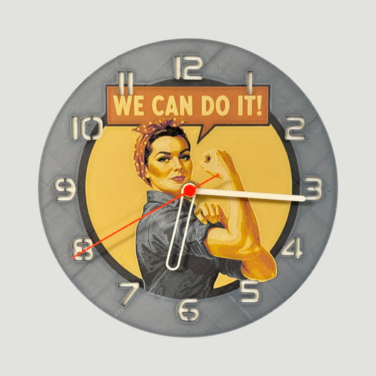 Kadın Gücü – Dekoratif Masaüstü & Duvar Saati