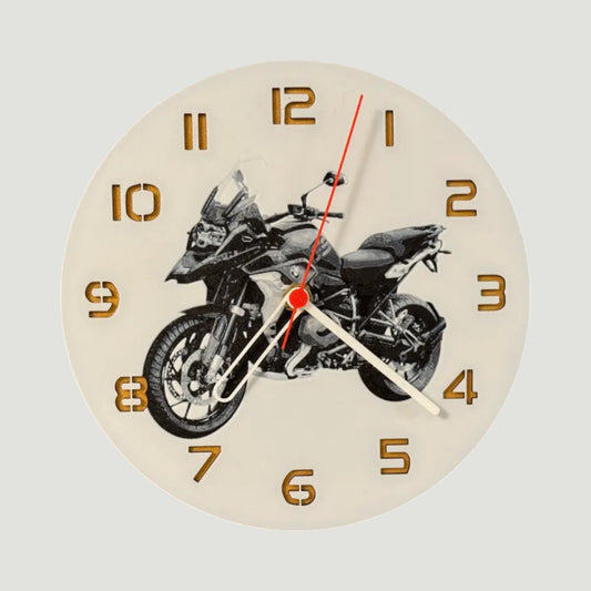 BMW Adventurer 1250 GS – Dekoratif Masaüstü & Duvar Saati