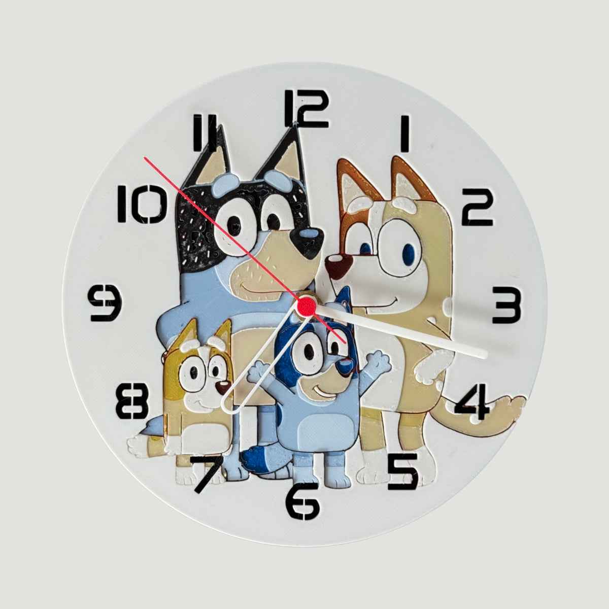Bluey – Dekoratif Masaüstü & Duvar Saati