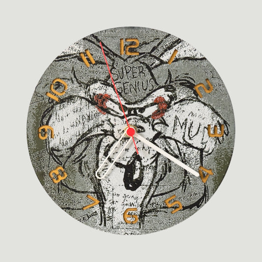 Coyote – Dekoratif Masaüstü & Duvar Saati