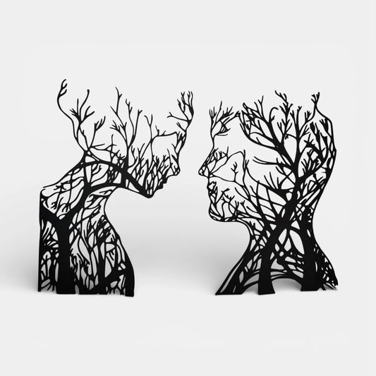 Kadın ve Erkek | Dekoratif Duvar Süsü