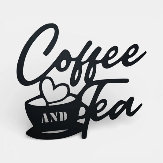 Coffee and Tea | Dekoratif Duvar Süsü