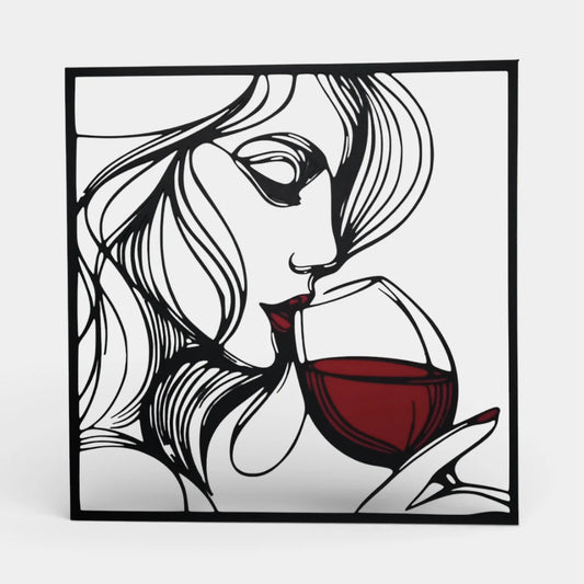 Drink Wine | Dekoratif Duvar Süsü
