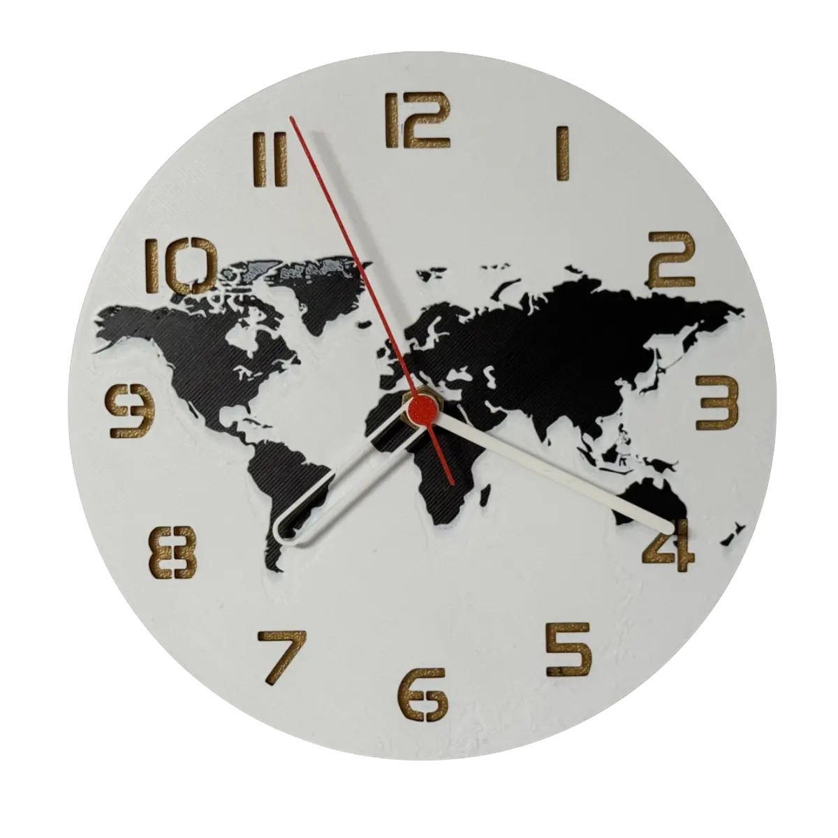 Dünya Haritası – Dekoratif Masaüstü & Duvar Saati