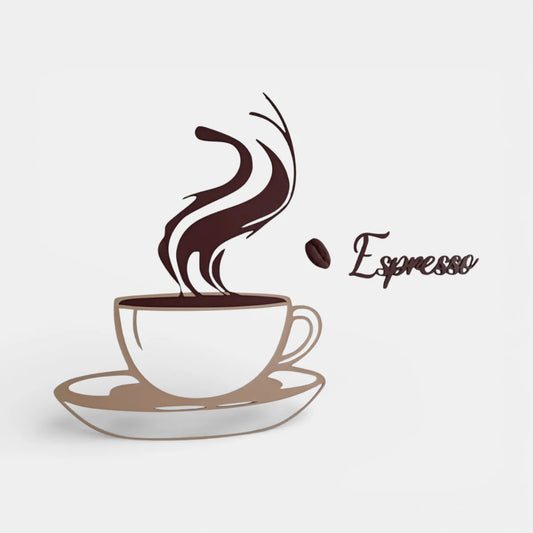 Espresso | Dekoratif Duvar Süsü