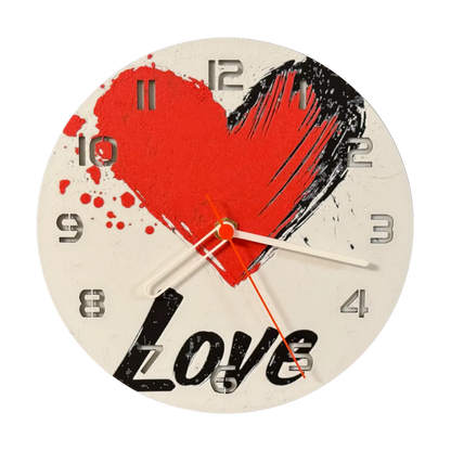Love – Dekoratif Masaüstü & Duvar Saati
