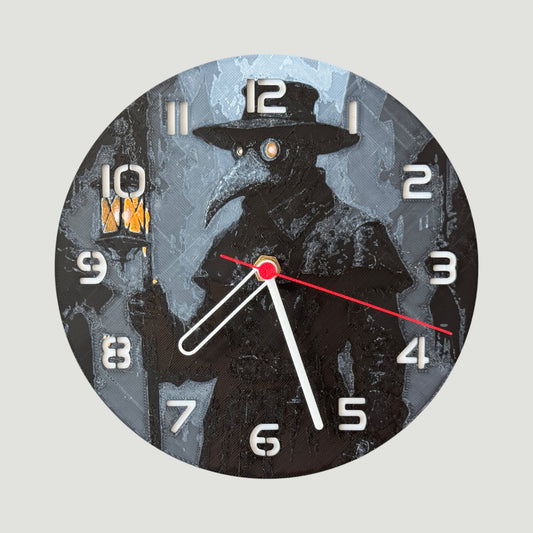 Plaque Doctor – Dekoratif Masaüstü & Duvar Saati