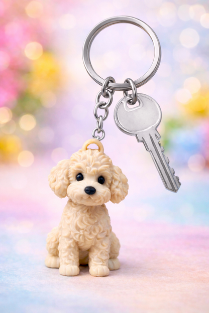 Poodle Anahtarlık