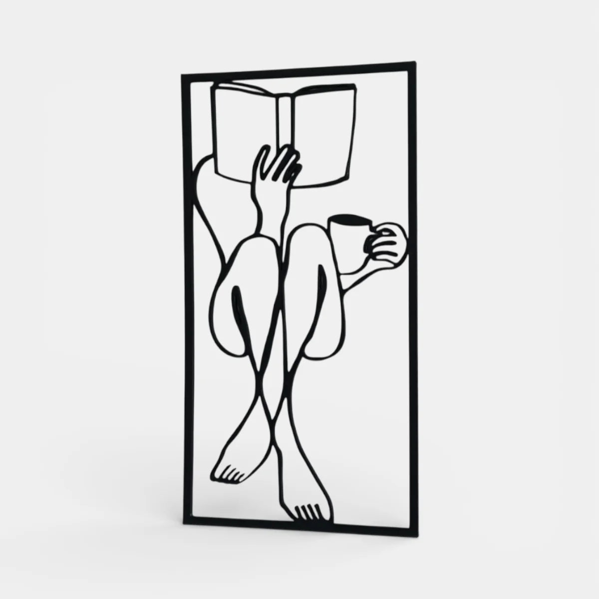 Reader | Dekoratif Duvar Süsü