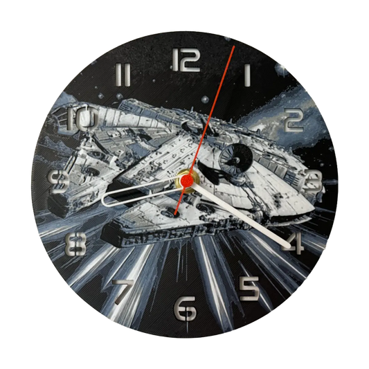 Star Wars Millennium Falcon – Dekoratif Masaüstü & Duvar Saati