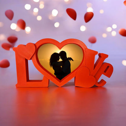 Sevgililer Günü - Kalp Çerçeve