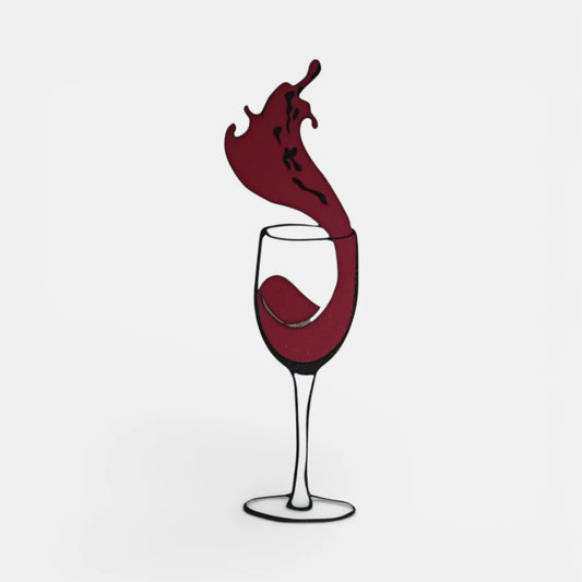 Wine Splash | Dekoratif Duvar Süsü